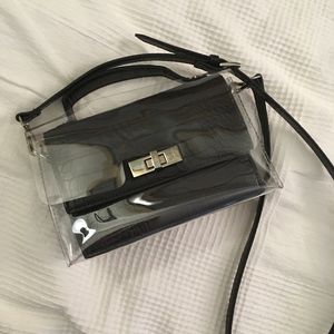 Steve Madden Tina Crossbody with cool Plastic Wrap